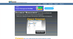 Desktop Screenshot of epiware.com