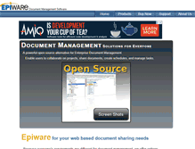 Tablet Screenshot of epiware.com